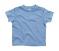 Baby T-shirt Babybugz BZ02 Heather Blue